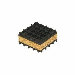 Mason Industries Neoprene And Cork Pad 12" X 12" X 1"