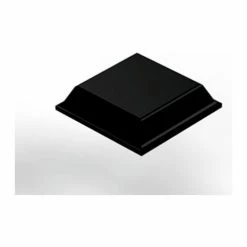 3M™ Bumpon Protective Product SJ5008 - Square - 0.500" W x 0.120" L - Black - Pkg of 3000