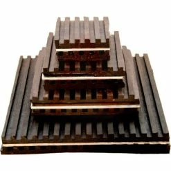 Andre RSR-2R-0404 - Rubber Steel Pads 4"L x 4"W x 7/8"H - Pkg Qty 4