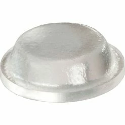 Bumper Specialties Non-Skid Rubber Feet - Cylindrical Flat Top - Clear - 0.140" H x 0.500" W - BS01R - Pkg of 5000