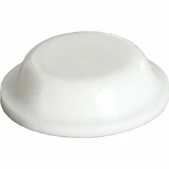 Bumper Specialties Non-Skid Rubber Feet - Cylindrical Flat Top - White - 0.140" H x 0.500" W - BS01R - Pkg of 5000