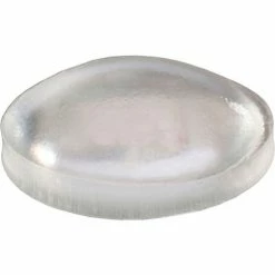 Bumper Specialties Sound Dampening Rubber Bumper Feet - Hemisphere - Clear - 0.118" H x 0.394" W - BS10 - Pkg of 7200