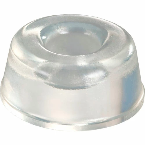 Bumper Specialties Rubber Door Stopper and Wall Protector - Recessed - Clear - 0.400" H x 0.880" W - BS17 - Pkg of 1440 3 Bumper Specialties Rubber Door Stopper and Wall Protector - Recessed - Clear - 0.400" H x 0.880" W - BS17 - Pkg of 1440