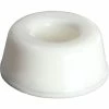 Bumper Specialties Rubber Door Stopper and Wall Protector - Recessed - White - 0.400" H x 0.880" W - BS17 - Pkg of 1440 -Mounts popular shop BS17 White