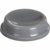 Bumper Specialties Rubber Door Stopper and Wall Protector - Recessed - Gray - 0.140" H x 0.500" W - BS18 - Pkg of 5000 -Mounts popular shop BS18 Grey
