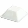 Bumper Specialties Rubber Bumper Pad for Appliances - Square - White - 0.300" H x 0.810" W - BS19 - Pkg of 2646 -Mounts popular shop BS19 White