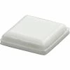 Bumper Specialties Rubber Bumper Pad for Appliances - Square - White - 0.100" H x 0.400" W - BS20 - Pkg of 5082 -Mounts popular shop BS20 White