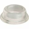 Bumper Specialties Rubber Door Stopper and Wall Protector - Recessed - Clear - 0.600" H x 1.810" W - BS30 - Pkg of 500 -Mounts popular shop BS30 Clear
