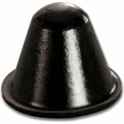 Bumper Specialties Sound Dampening Rubber Bumper Feet - Conical - Black - 0.560" H x 0.720" W - BS37 - Pkg of 1500