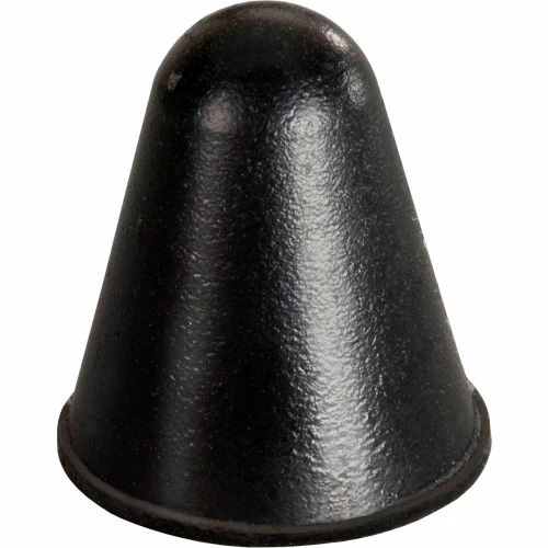 Bumper Specialties Sound Dampening Rubber Bumper Feet - Conical - Black - 0.886" H x 0.787" W - BS57 - Pkg of 1000 3 Bumper Specialties Sound Dampening Rubber Bumper Feet - Conical - Black - 0.886" H x 0.787" W - BS57 - Pkg of 1000
