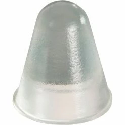 Bumper Specialties Sound Dampening Rubber Bumper Feet - Conical - Clear - 0.886" H x 0.787" W - BS57 - Pkg of 1000