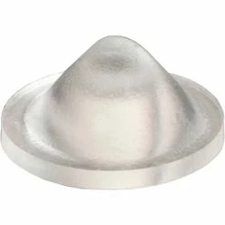 Bumper Specialties Sound Dampening Rubber Bumper Feet - Cylindrical - Clear - 0.180" H x 0.375" W - BS67 - Pkg of 7200