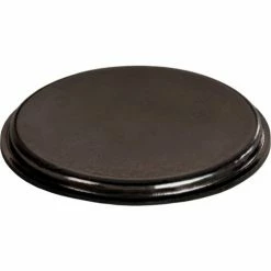 Bumper Specialties Non-Skid Rubber Feet - Cylindrical Flat Top - Black - 0.100" H x 1.230" W - BS72 - Pkg of 2400