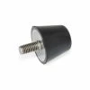 J.W. Winco Vibration/Shock Absorption Mount, Conical, 26mm Height, 205 Max Load, 254-32-M8-16-55