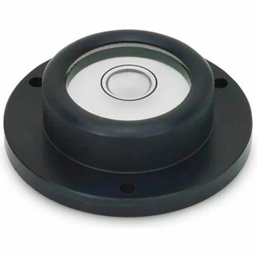 J.W. Winco GN2277 Bull's Eye Levels, Aluminum, Surface Mount, 0.71" Hub Dia, 1.18" Base Dia, Black 3 J.W. Winco GN2277 Bull's Eye Levels, Aluminum, Surface Mount, 0.71" Hub Dia, 1.18" Base Dia, Black