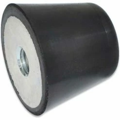 J.W. Winco Vibration/Shock Absorption Mount, Conical, 1.02" H, 205 Max Load, 253-32-M8-55 -Mounts popular shop JWI 253 32 M8 55