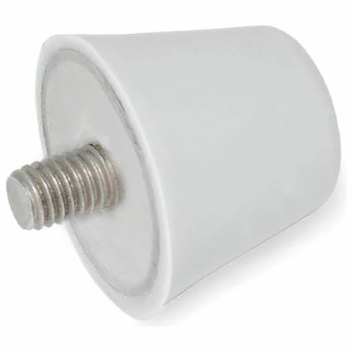 J.W. Winco Silicone Conical Vibration/Shock Absorption Mount - 1/4-20 x .51" Thread - 97 Ft. Lbs. Max Load 3 J.W. Winco Silicone Conical Vibration/Shock Absorption Mount - 1/4-20 x .51" Thread - 97 Ft. Lbs. Max Load