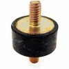 J.W. Winco Vibration Mount, 2 Threaded Studs, .79" Dia, 15mm H, M6 x 1.0 Thread -Mounts popular shop JWI 351 20 15 M6 SS 55