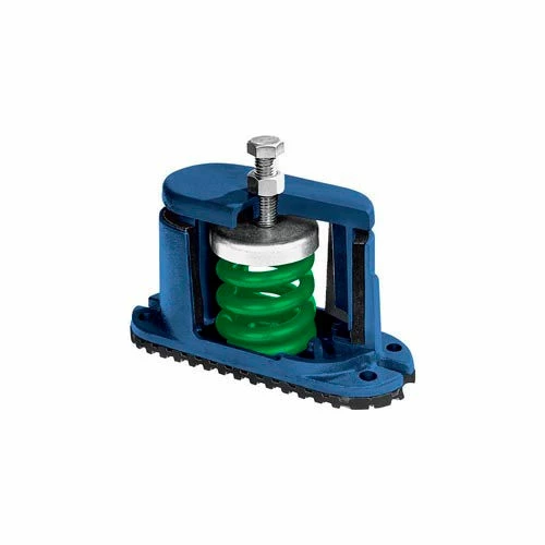 Mason Industries Housed Spring Floor Mount Vibration Isolator - 5-3/4"L x 2-1/8"W Blue 3 Mason Industries Housed Spring Floor Mount Vibration Isolator - 5-3/4"L x 2-1/8"W Blue
