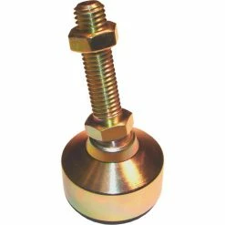 Morton Machine Works Anti-Vibration Leveling Mount w/ Bolt - 1/2-13 x 2" Bolt - 1-7/8" Dia. x 3-3/4" H - 240 Lb Cap