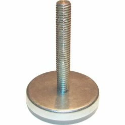 Morton Machine Works Metric Industrial Glide - Steel Bolt, Nylon Pad - M6 x 38mm Bolt - 31mm Dia. - Light Duty