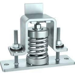 Vibrasystems Vibra Systems Inc. SMSR-A-174 2" Deflection Open Spring Mount Isolator W/ 90° Angle Top