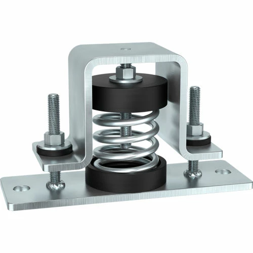 Vibrasystems Vibra Systems Inc. SMSR-BF-354 1" Deflection Seismic Restrained Open Spring Isolator W/ Flat Top 3 Vibrasystems Vibra Systems Inc. SMSR-BF-354 1" Deflection Seismic Restrained Open Spring Isolator W/ Flat Top