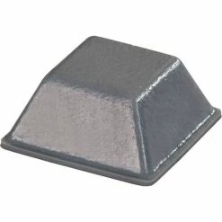Bumper Specialties Rubber Bumper Pad for Appliances - Square - Gray - 0.230" H x 0.500" W - BS03 - Pkg of 5000 -Mounts popular shop UBP BS03GR10X20RP
