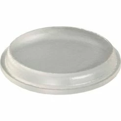 Bumper Specialties Non-Skid Rubber Feet - Cylindrical Flat Top - Clear - 0.120" H x 0.810" W - BS24 - Pkg of 2520 -Mounts popular shop UBP BS24CL06X12RP