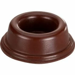 Bumper Specialties Rubber Door Stopper and Wall Protector - Recessed - Brown - 0.600" H x 1.810" W - BS30 - Pkg of 500 -Mounts popular shop UBP BS30BR01X01AP