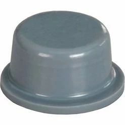 Bumper Specialties Non-Skid Rubber Feet - Cylindrical Flat Top - Gray - 0.190" H x 0.375" W - BS35 - Pkg of 5000 -Mounts popular shop UBP BS35GR10X20RP