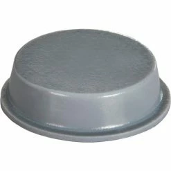 Bumper Specialties Non-Skid Rubber Feet - Cylindrical Flat Top - Gray - 0.200" H x 0.780" W - BS41 - Pkg of 3360 -Mounts popular shop UBP BS41GR07X12RP