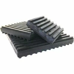 Vibrasystems Steel Insert Antivibration Rubber Pad - 6" x 6" x 3/4" - Vibra Systems SRMP 0606